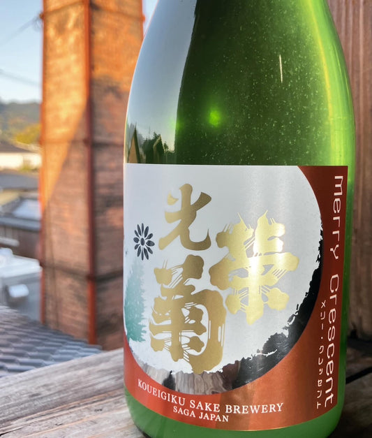Koueigiku - Merry Crescent Omachi Sparkling sake - 720ml